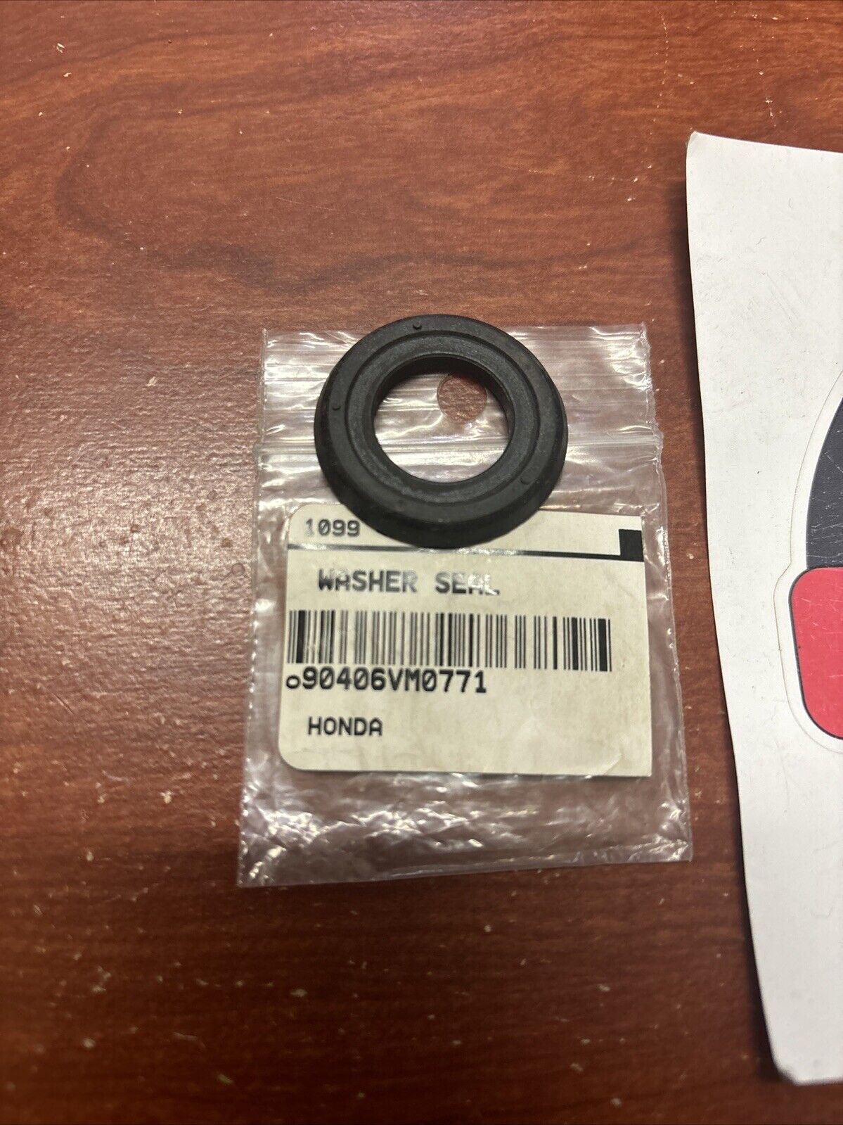 NOS Honda 1985 FL350R WASHER SEAL 90406-VM0-771 H143