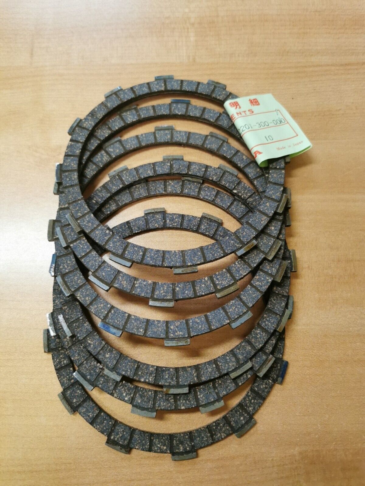 NOS HONDA CB750 DISK A CLUTCH FRICTION QTY 6  22201-300-000 H20