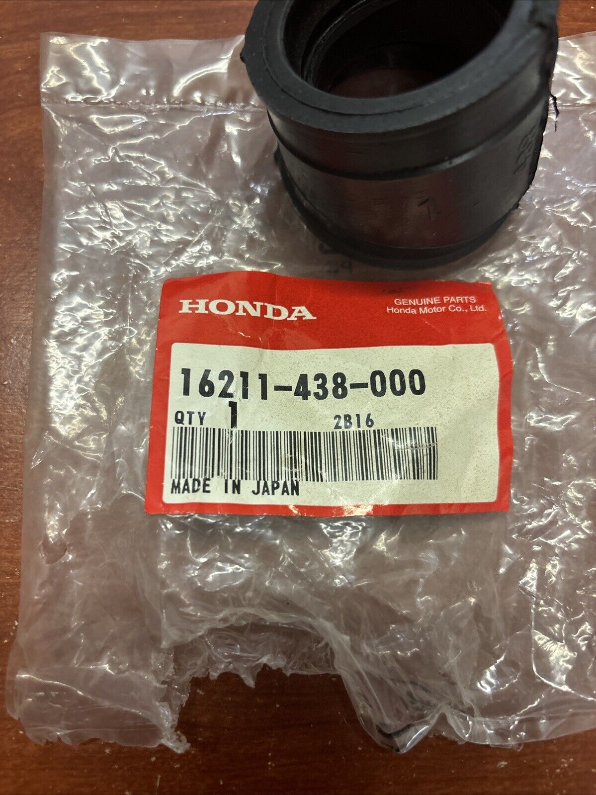 NOS Honda CB1100 CB900 CARBURETOR INTAKE BOOT INSULATOR 16211-438-000 H143
