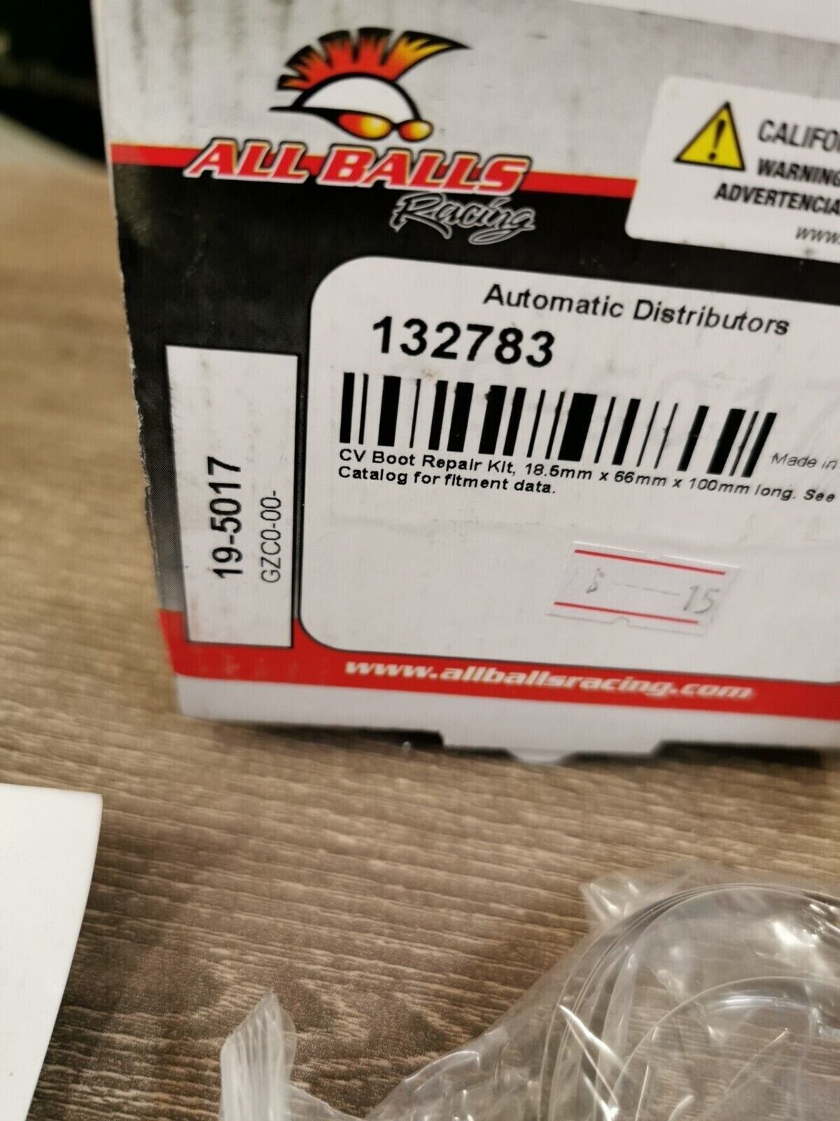 NOS ALL BALLS  Commander 1000 LTD Defender  CV BOOT REPAIR KIT FRONT 19-5017 J51