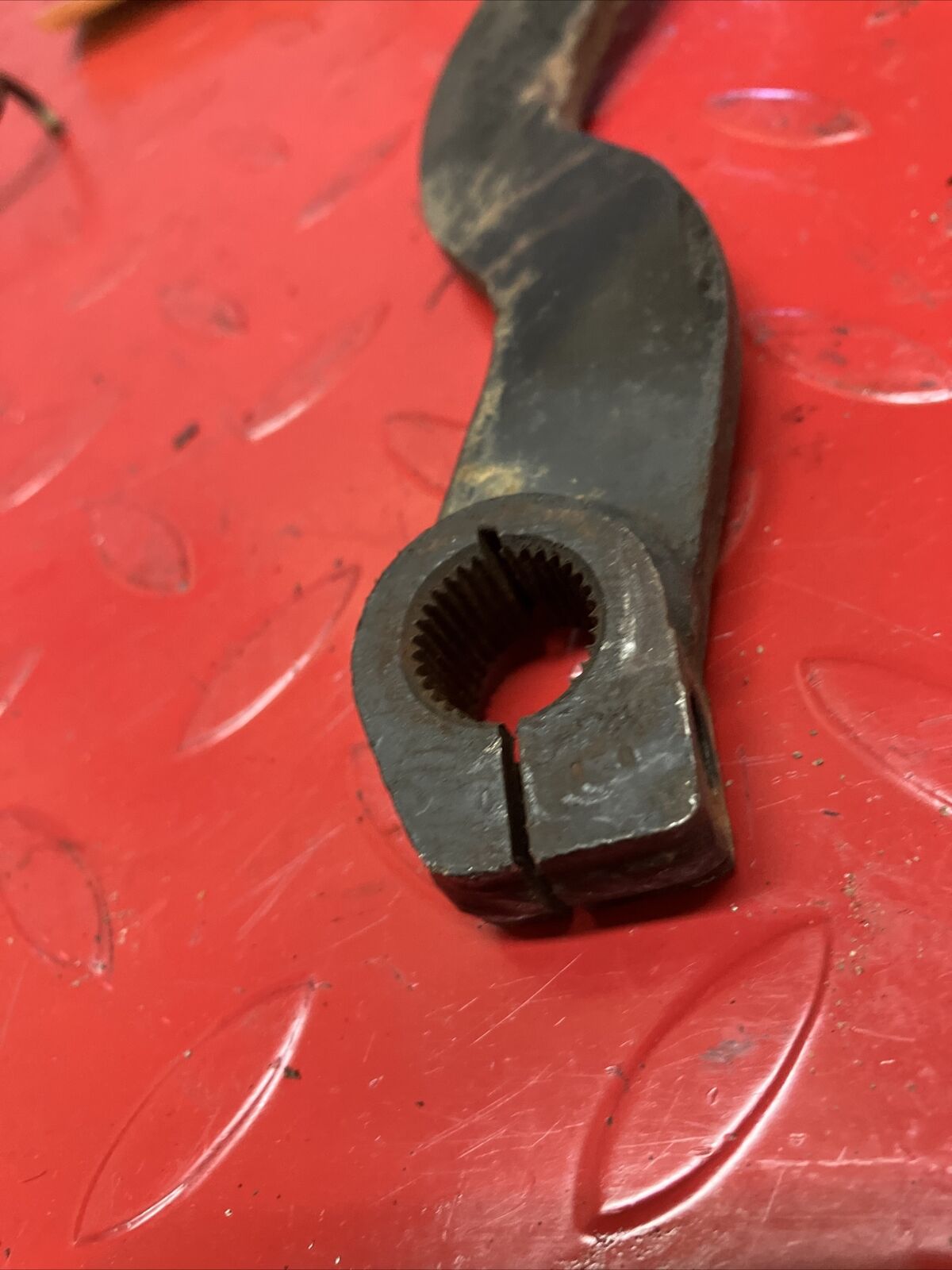 Honda XL175 1975 rear brake pedal lever arm spring 1974 1973