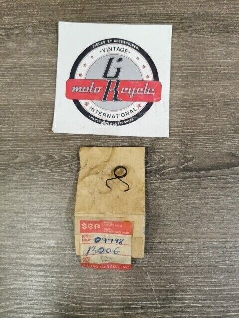 NOS SUZUKI DS80 JR80 LT4WD LTF250 RM50 RM60 RM80 TS50 SPRING 09448-13006 S56