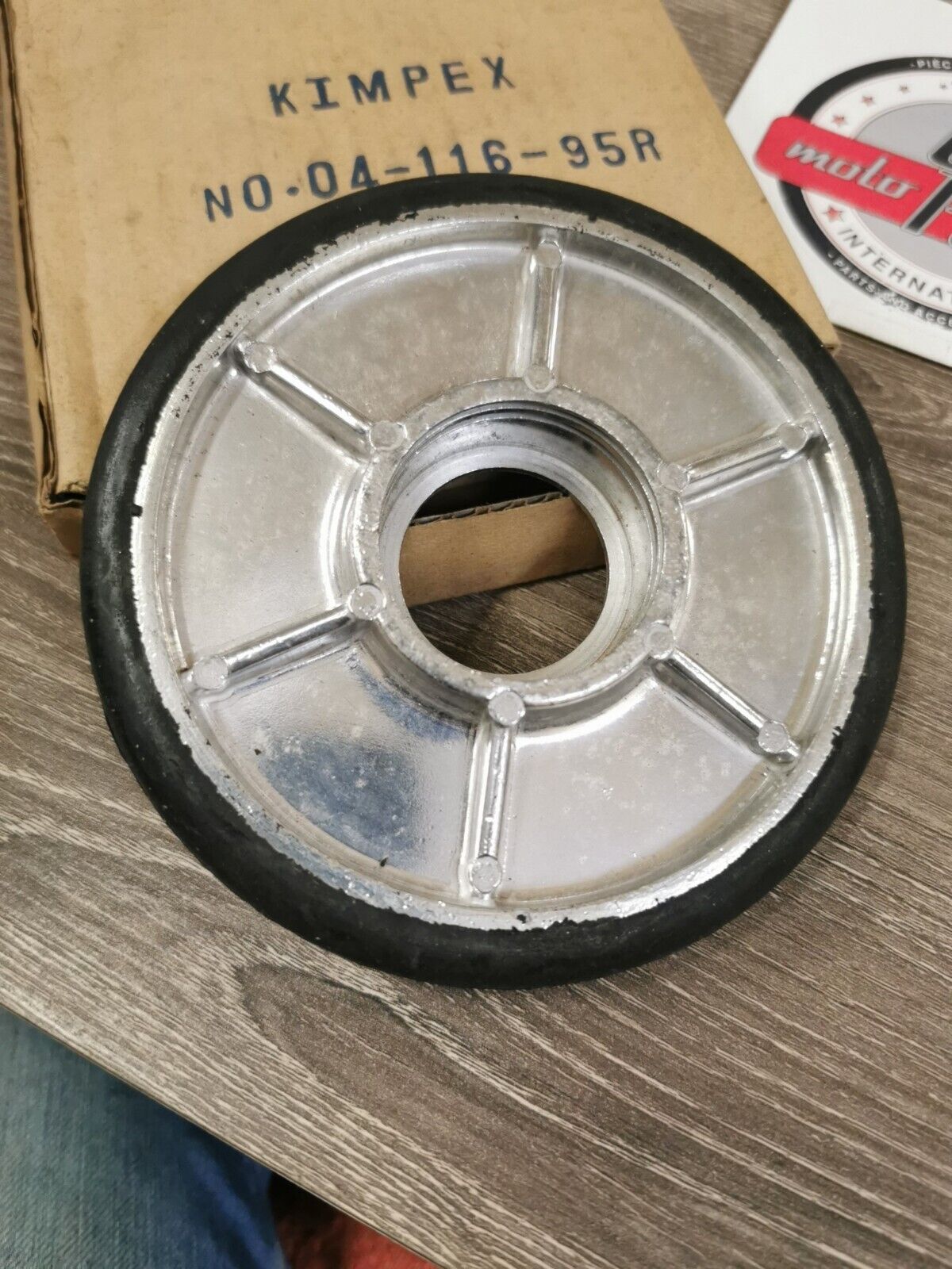 NOS KIMPEX YAMAHA Wheel Aluminum Rubber 04-116-95 J24
