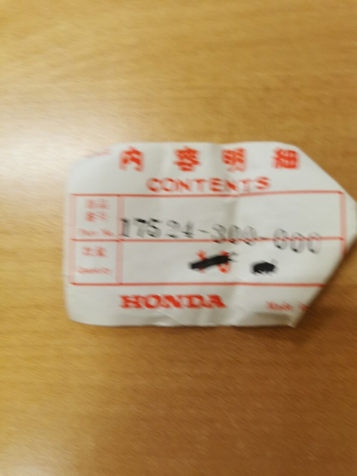 NOS HONDA CB350 CB450 CB750 SEPARATOR A FUEL 17524-300-000 H21