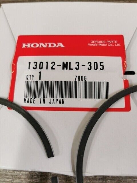 NOS HONDA CR480R CR500R 1982 - 1990  RING SET PISTON OVERSIZED 13012-ML3-305 H88