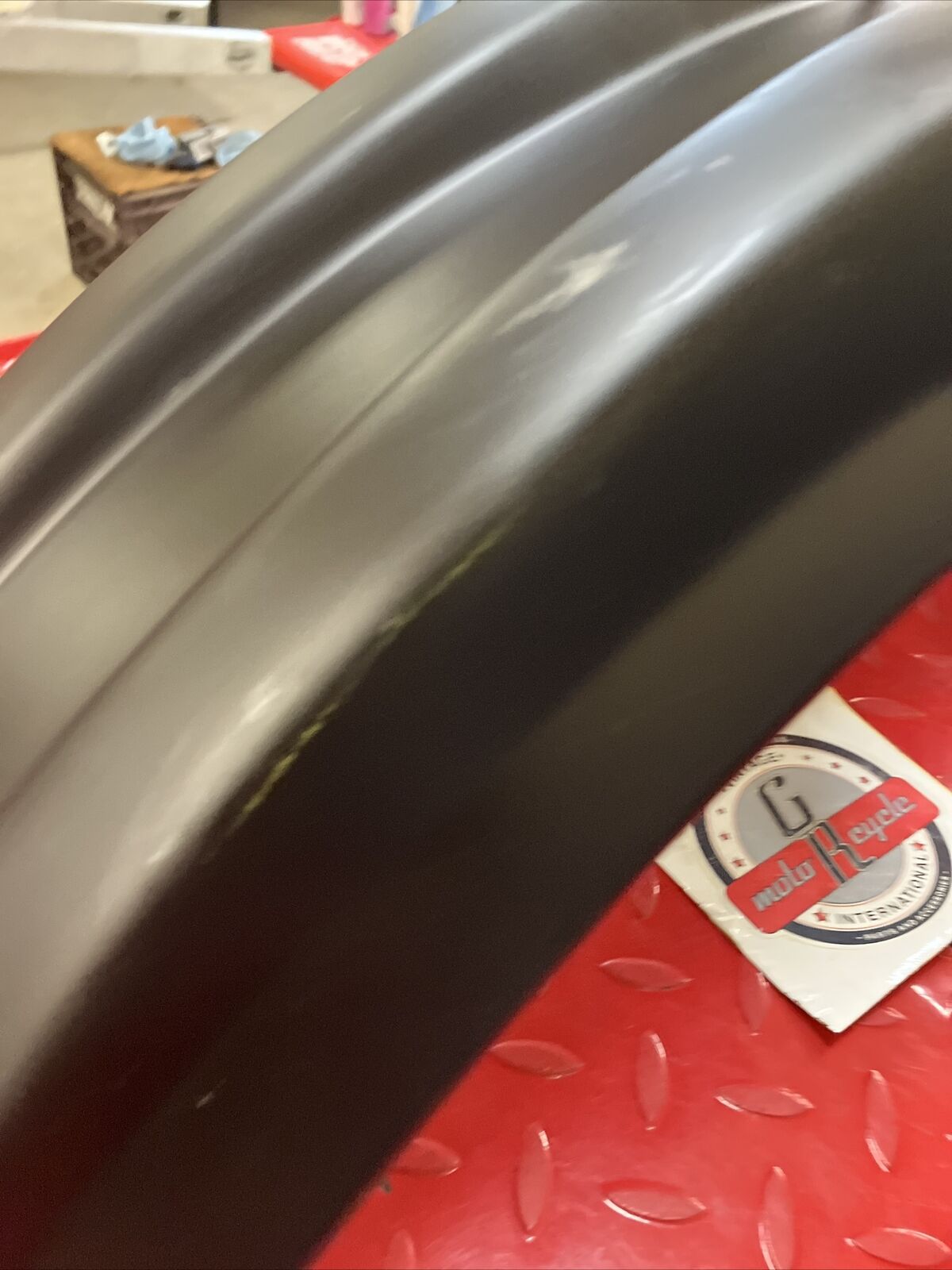 KAwasaki KLR650 1989 1990 1991 1992 1993 front fender OEM