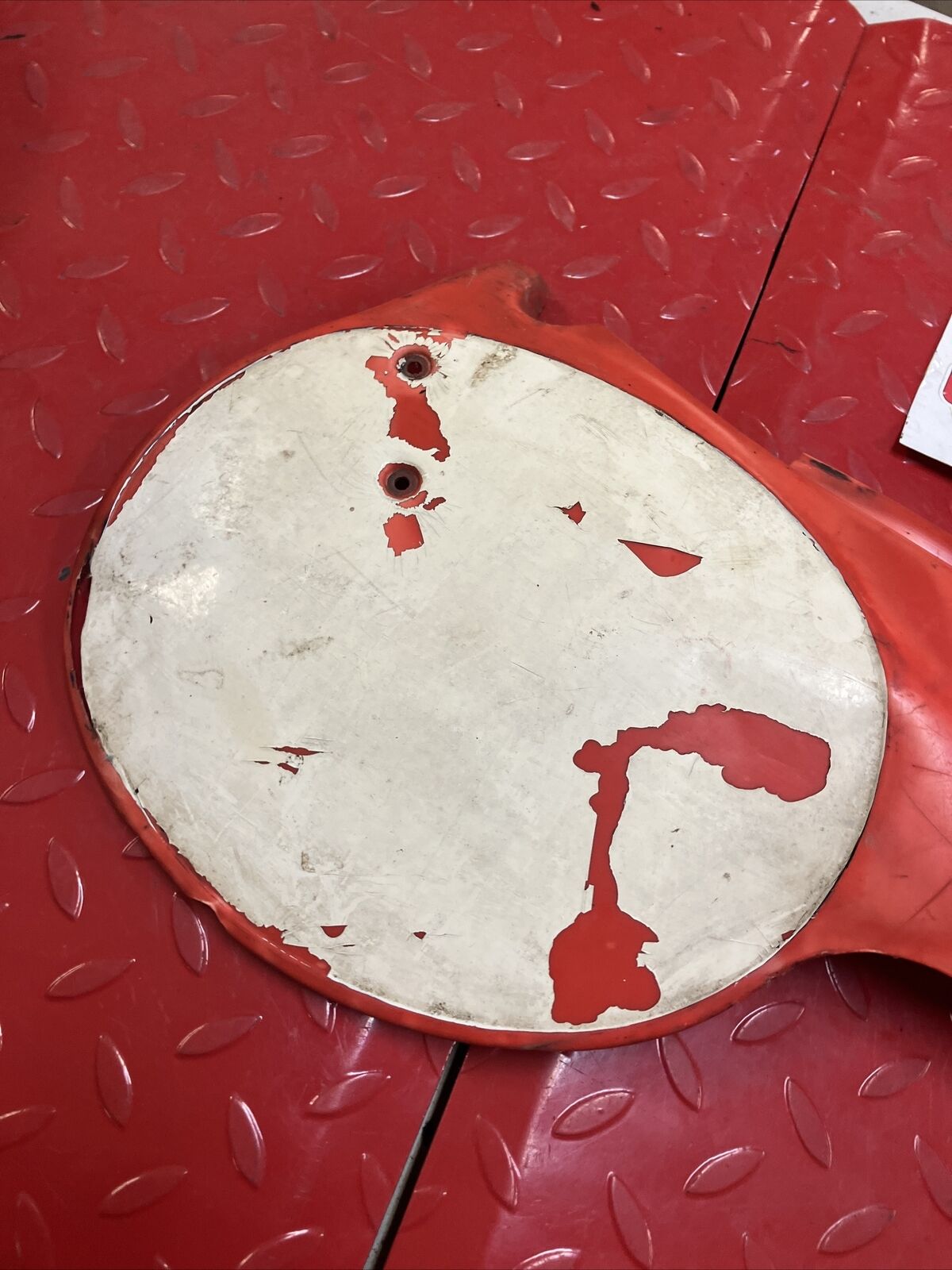 Honda CR250R 1980 Right side cover panel OEM