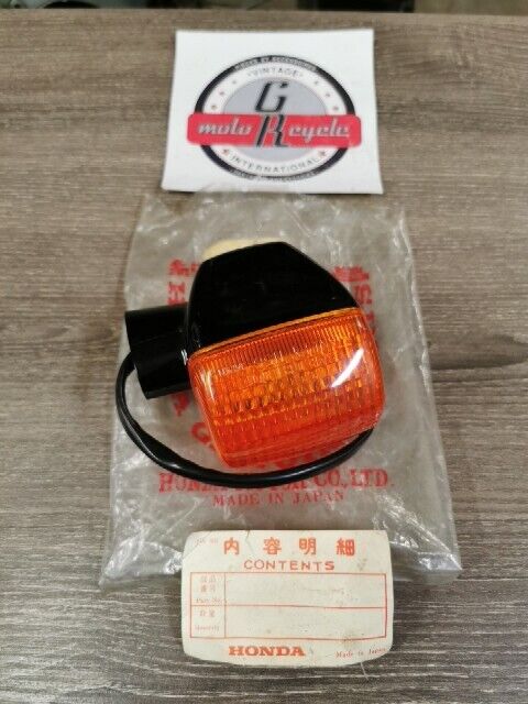 NOS HONDA VF1000F VF1000R 1984 TURN SIGNAL WINKER ASSY L FRONT 33450-MB6-671 H89