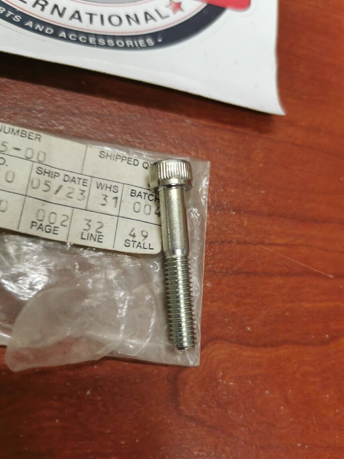 NOS Yamaha XS1100SF SOCKET HEAT BOLT 91311-06035-00 SUB. 91314-06035-00 Y71