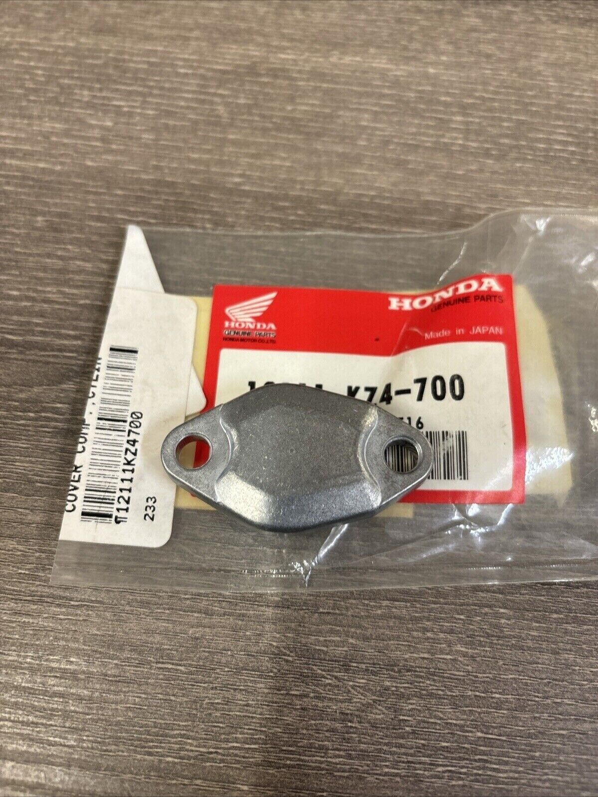 NOS Honda 1990 - 1999 CR125R CYLINDER (UPPER) COVER 12111-KZ4-700 H117