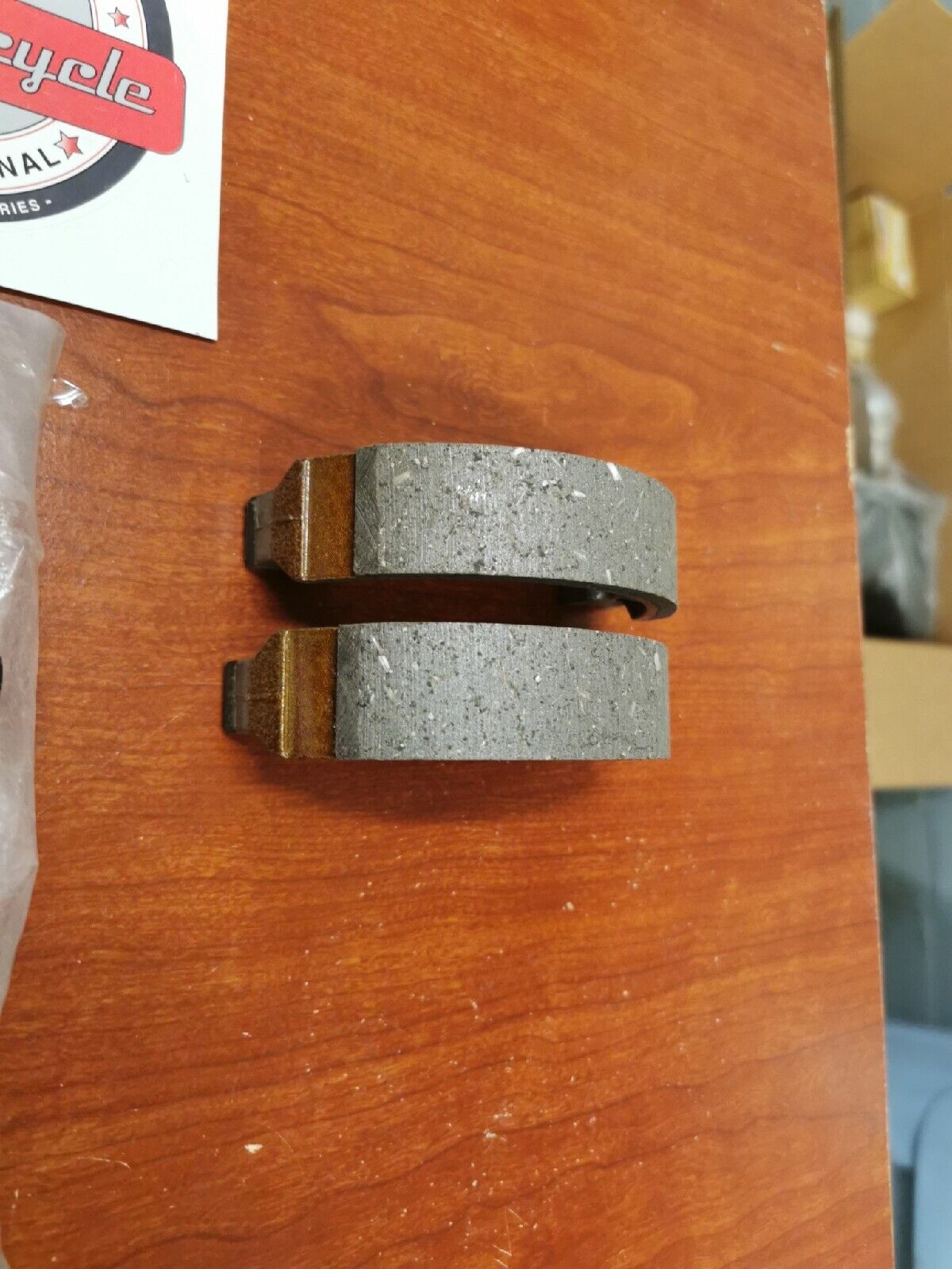 NOS Honda XR200 CRF150 CRF230 CT70 BRAKE SHOE SET 06430-GBJ-J10 H35
