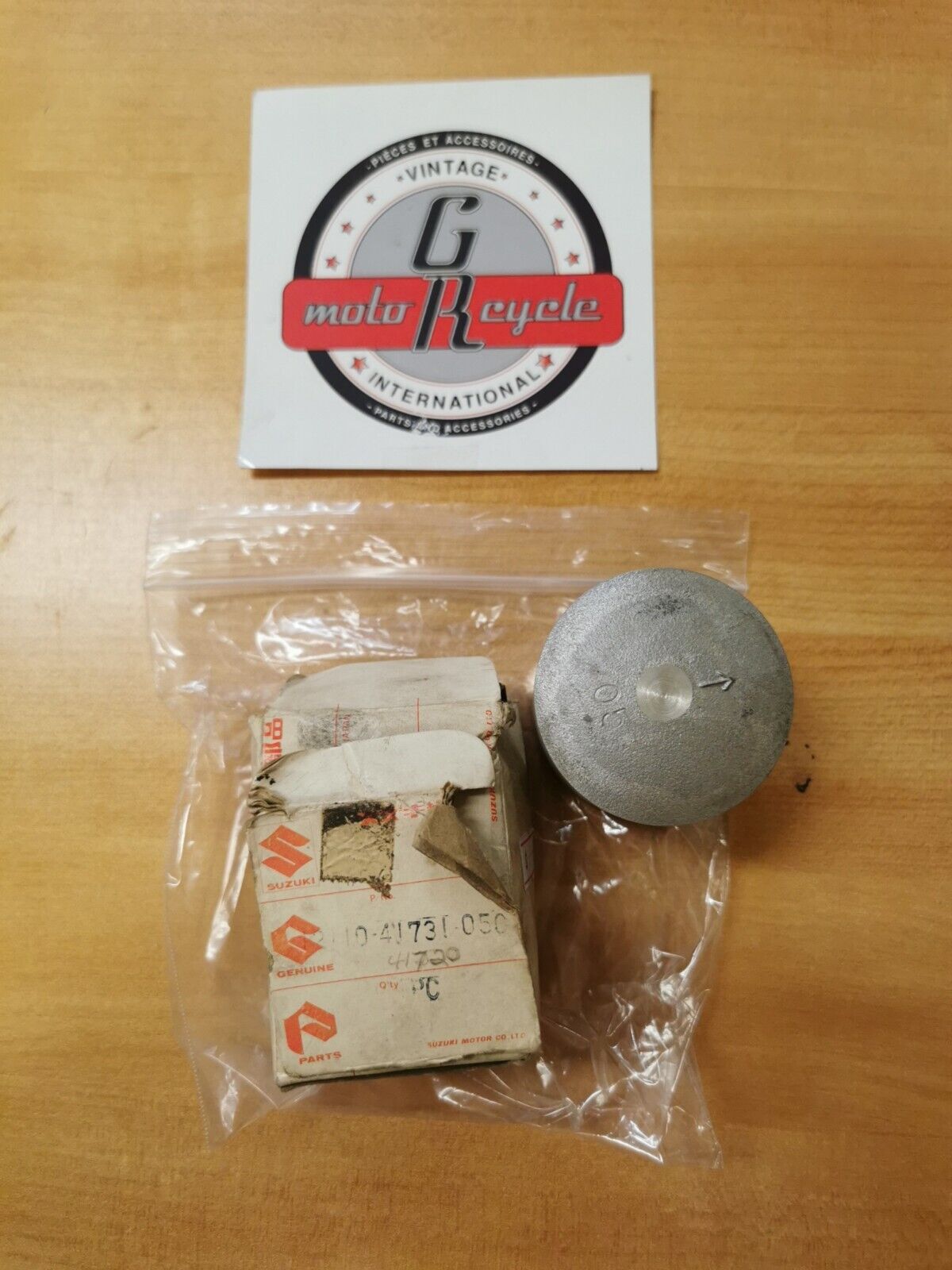 NOS SUZUKI RM125 1975 TM125 1973 1974 1975 PISTON 12110-29001 S7