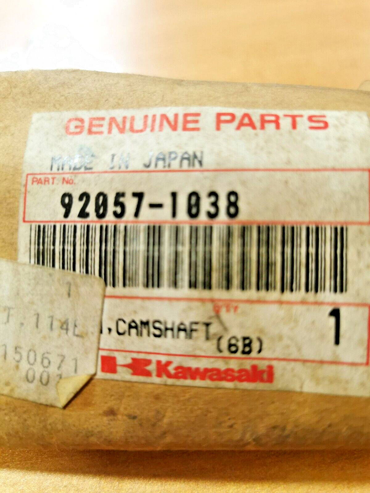 NOS KAWASAKI  KZ440 1981 - 1983  CHAIN  CAMSHAFT  114L  92057-1038  K7