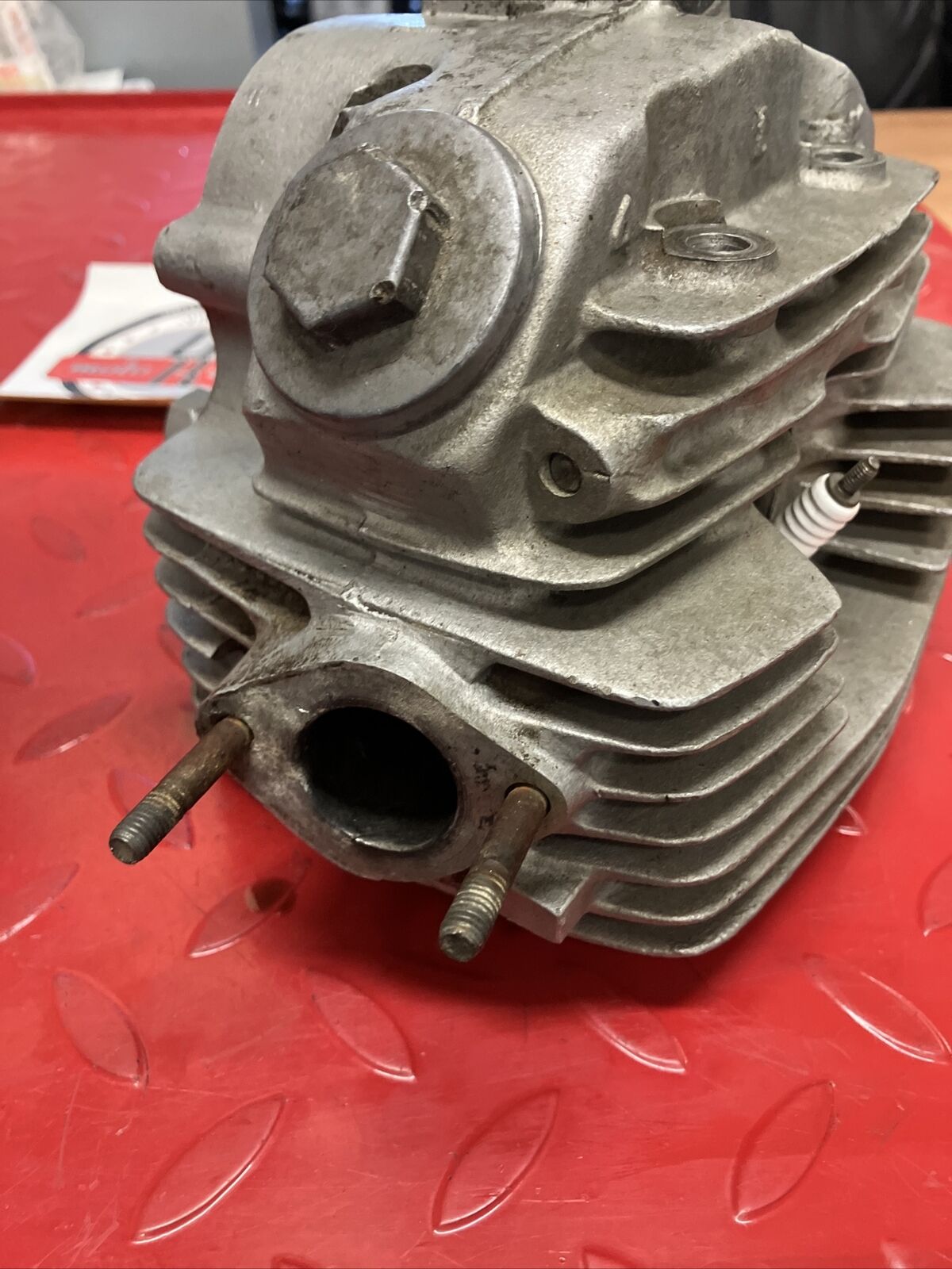 Honda TL125 K1 1974 cylinder head valve rocker camshaft 1973 1975