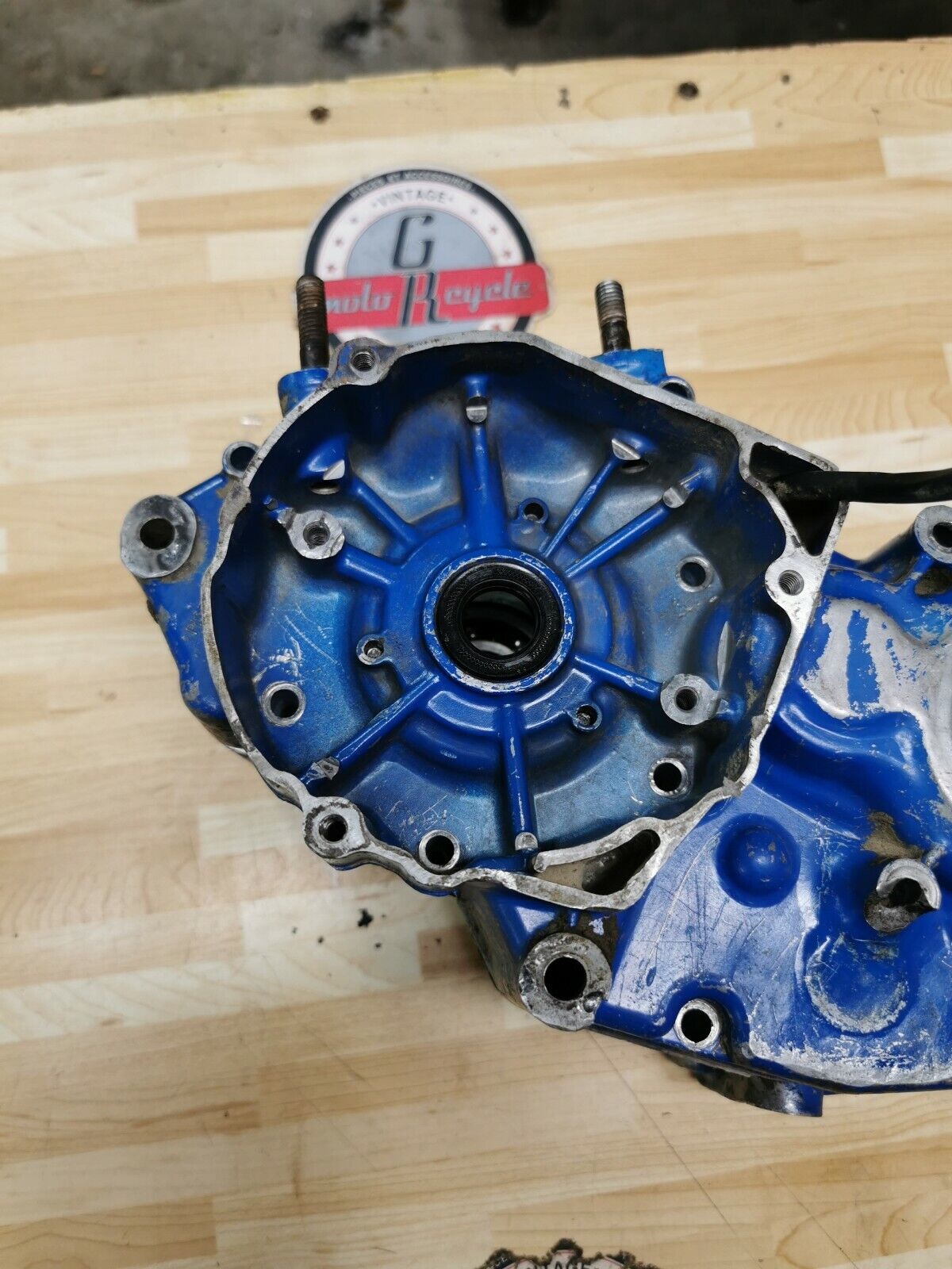 Suzuki RM125 1987 Crankcase crank case left right 1988