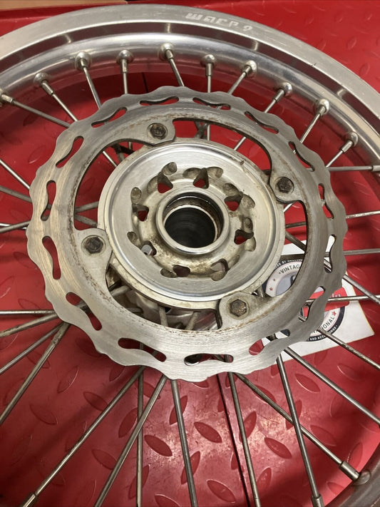 Honda CR250R 1989 WARP 9 Rear wheel back rim hub CR125R CR500R 18x2.15