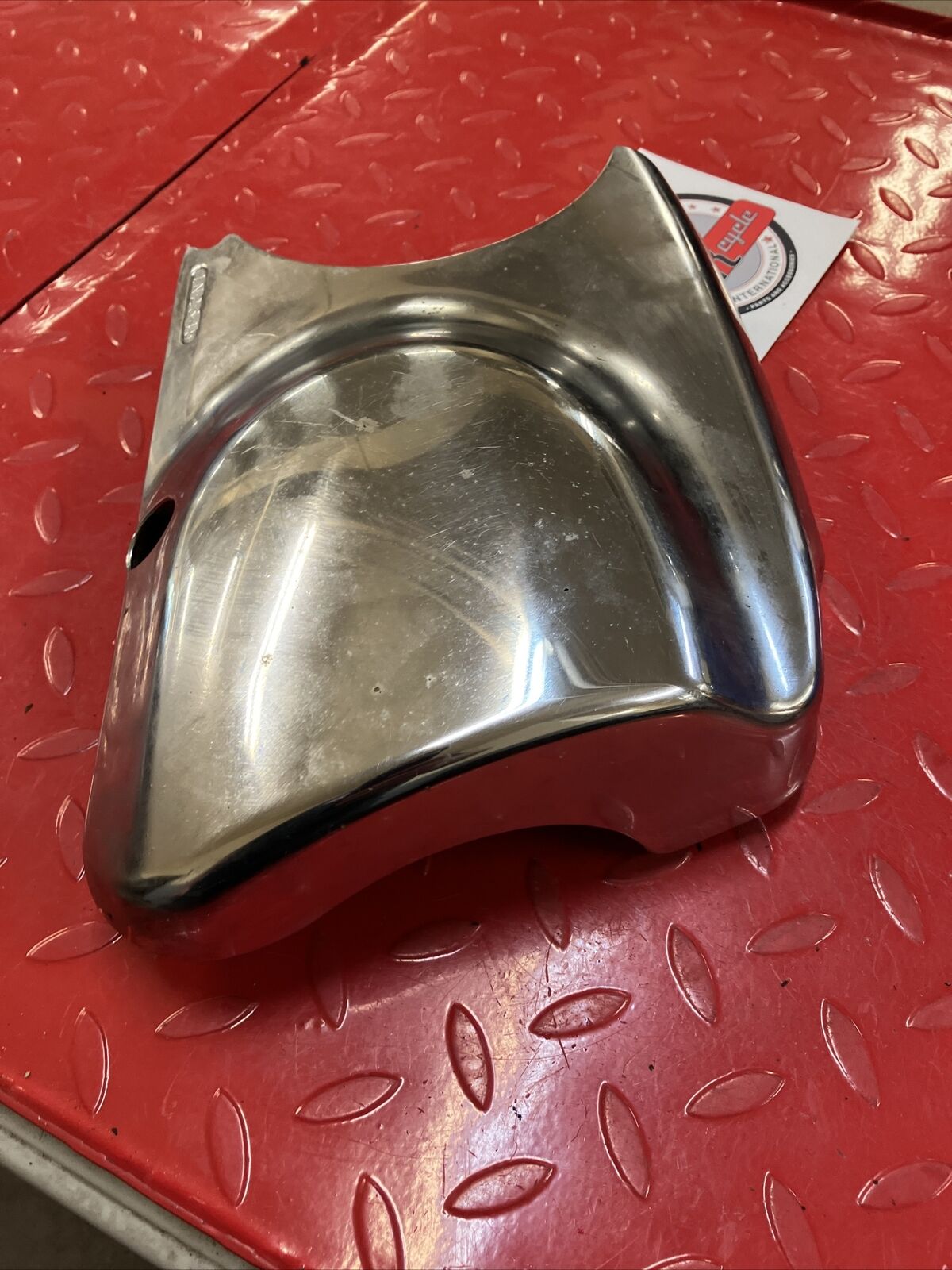 Honda VT1100 1997 VT1100C Shadow Magna left crankcase sprocket cover