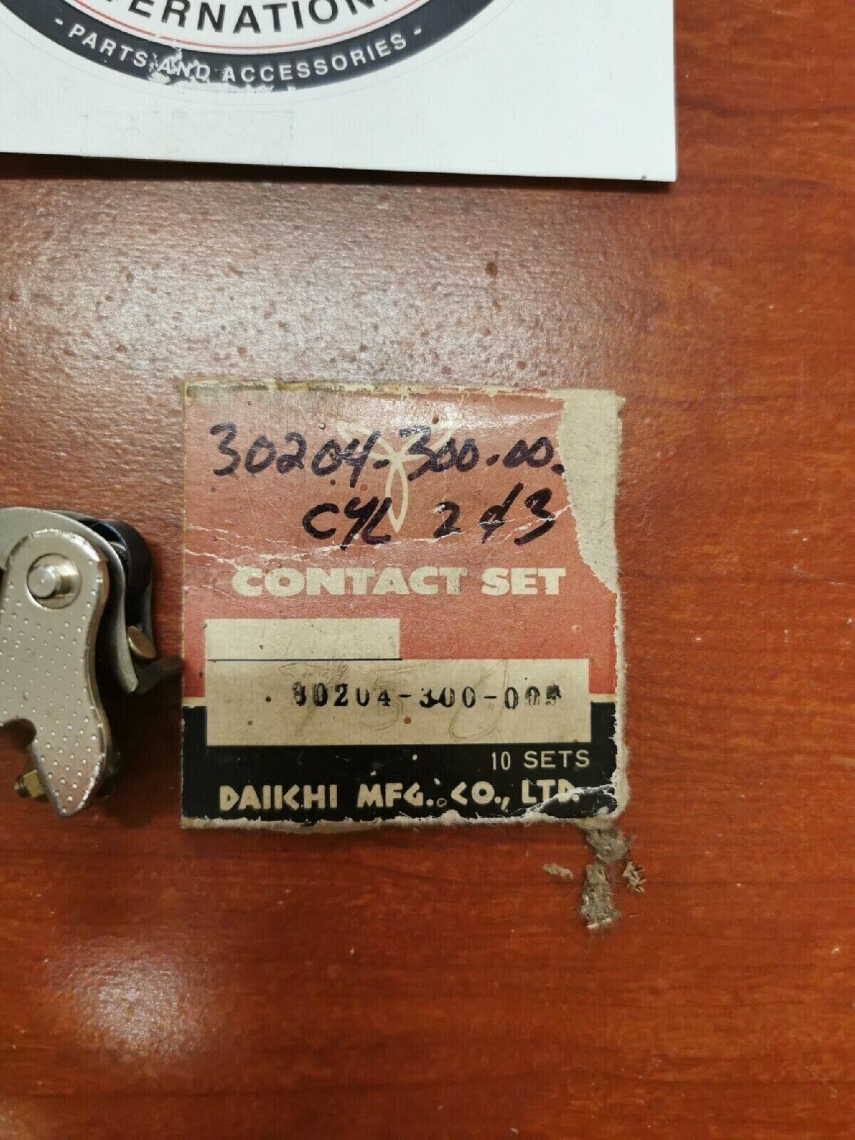 NOS Honda 1976 - 1978 CB550 CB750 POINTS (23) (DAIICHI)  30204-300-005 H34