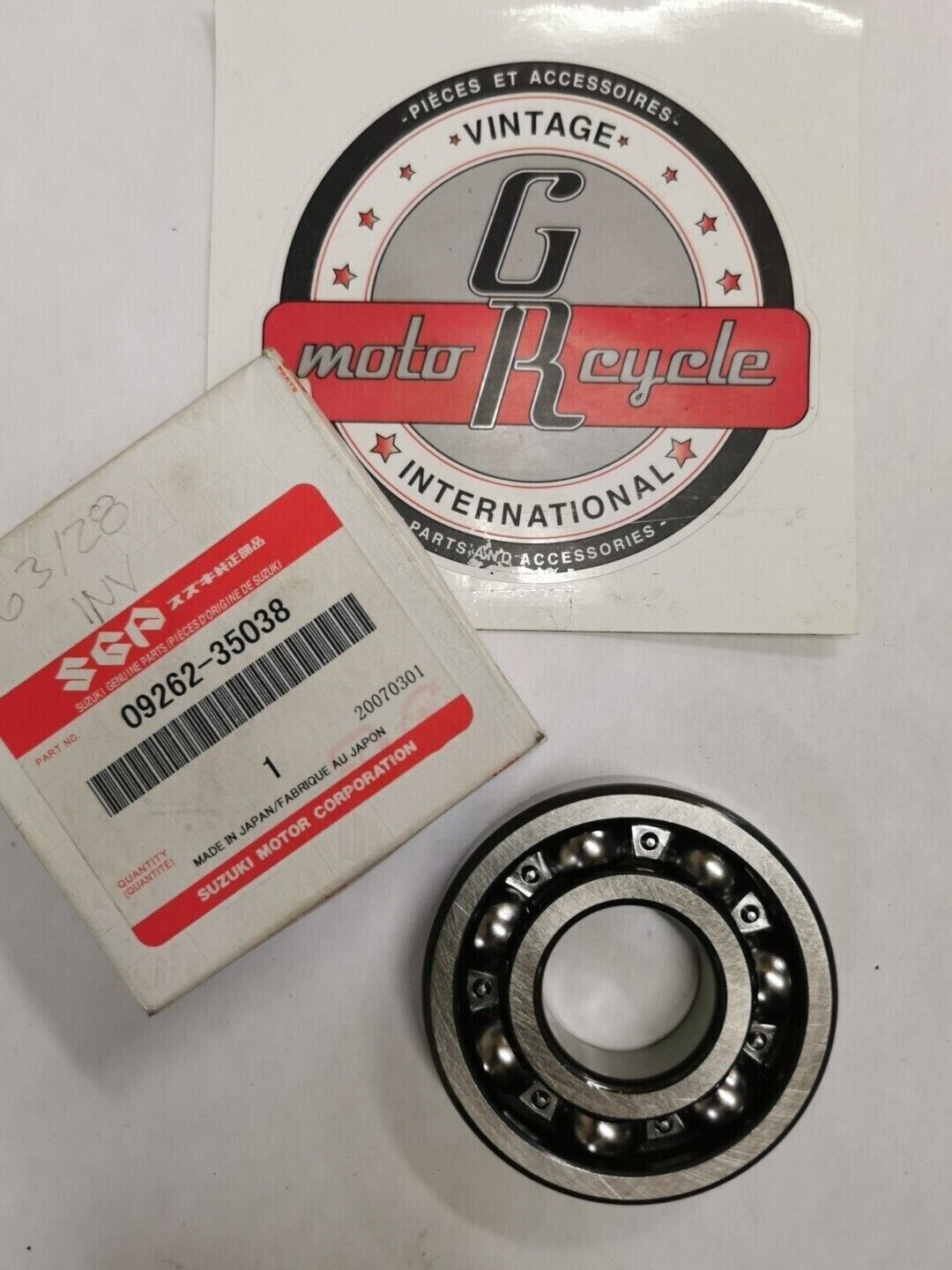 NOS SUZUKI KINGQUAD LTA400 SP200  SP125 BEARING 09262-35038 S24