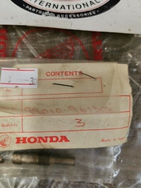 NOS HONDA ATC250R CARBURATOR NOZZLE &JET KIT #158 99010-961305 H83