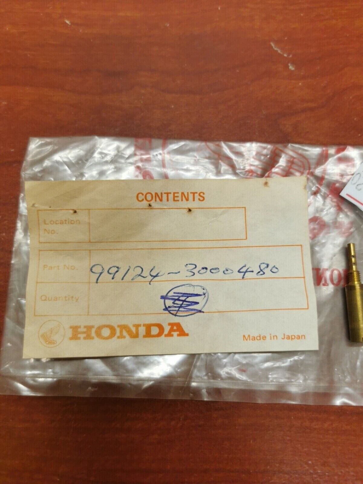 NOS Honda CB750 K0 CARBURETOR JET SLOW #48 99124-300-0480 H64