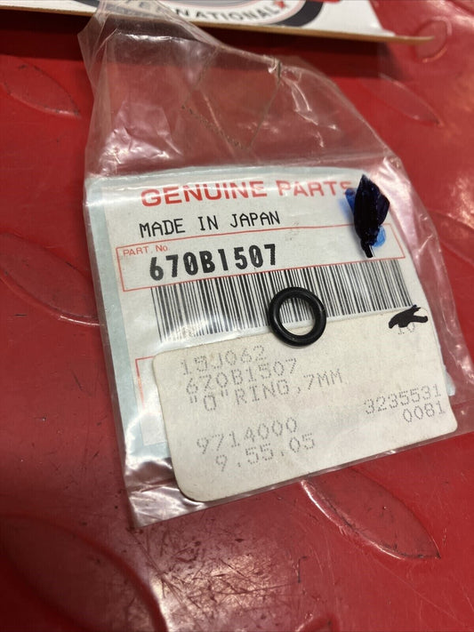 NOS KAWASAKI O-RING 7MM 670B1507 K15