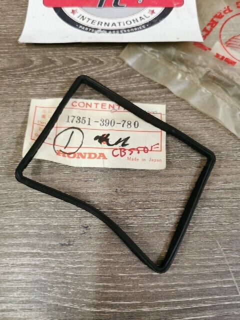 NOS HONDA CB550F CB550K CB500 SEAL ELEMENT COVER 17351-390-780 H94