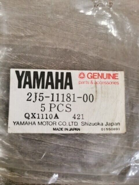 NOS YAMAHA YZ80E YZ80F 1979 1979 GASKET CYLINDER HEAD 1 2J5-11181-00-00 Y187