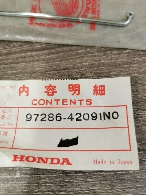 NOS HONDA CR80R 1982 SPOKE B10X125 5 NO NIPPLE 97286-42091N0 H92