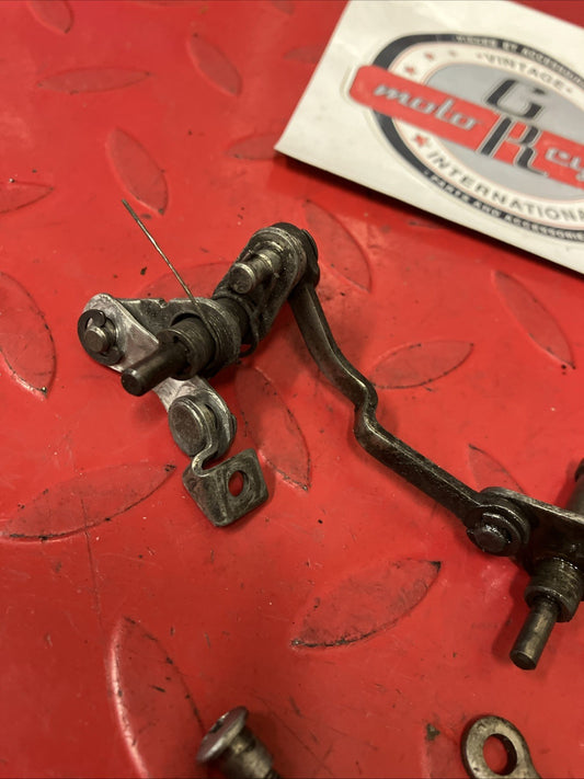 Honda CR250R 1984 Cylinder exhaust power valve linkage arm lever shaft