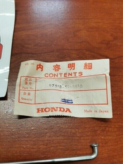 NOS Honda CB125 XL100 SL100 CL100 CL125 SPOKE BS SOLD EACH 97518-59158-10 H73
