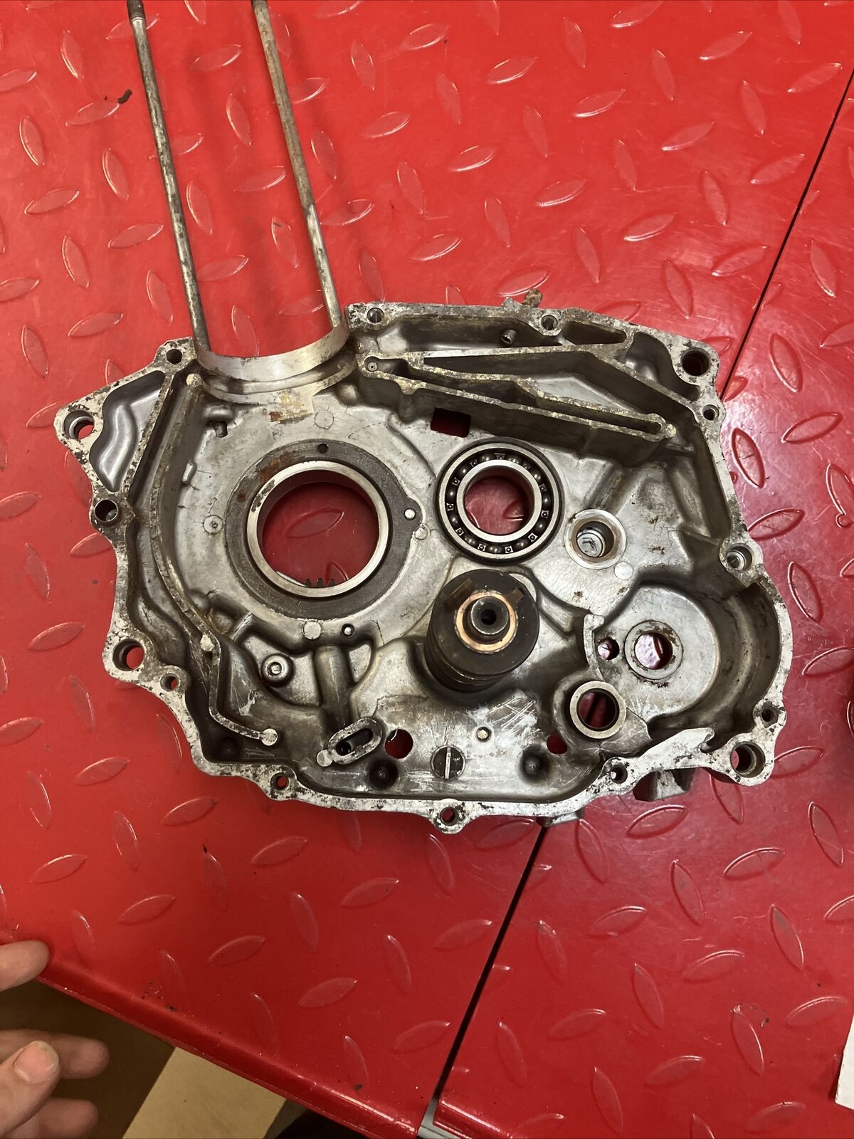 Honda TL125 1975 crankcase left right 11100-331-770 1974 1976
