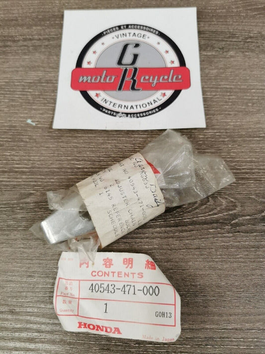 NOS HONDA CB400 CB350 CB360T 1976 - 1982 ADJUSTER DRIVE CHAIN 40543-471-000 H46