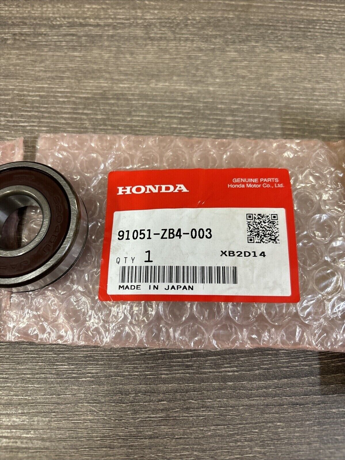 NOS Honda BEARING 20X47X14 91051-ZB4-003 H124