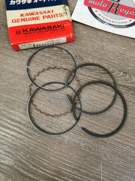 NOS KAWASAKI RING SET KZ200 KLT200 13008-038 SUB BY 13008-5005 K28