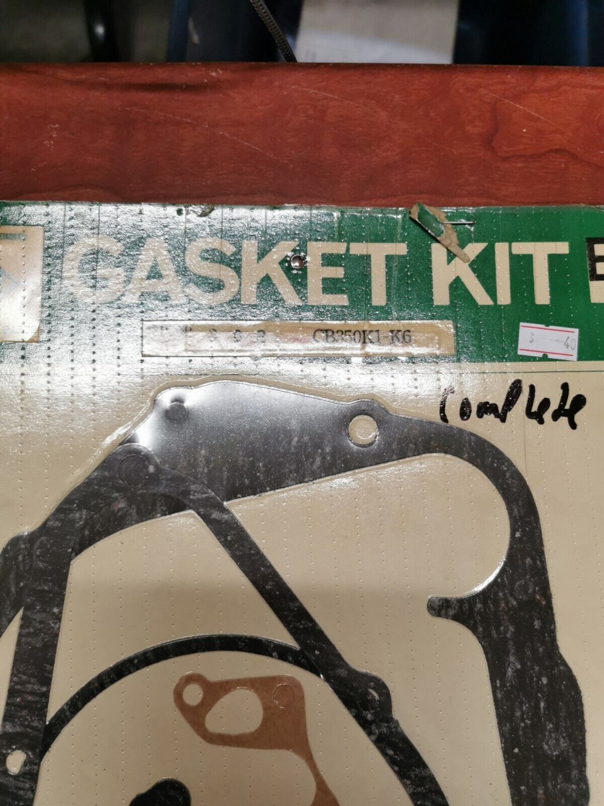 NOS Honda CB350K1-K6 GASKET KIT B COMPLETE H66