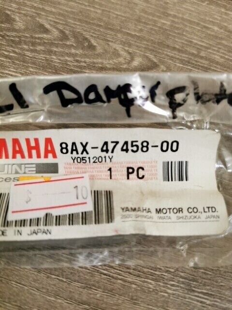 NOS YAMAHA VENTURE RS90PLTFB PHAZER PZ50RTG DAMPER PLATE 8AX-47458-00-00 Y112