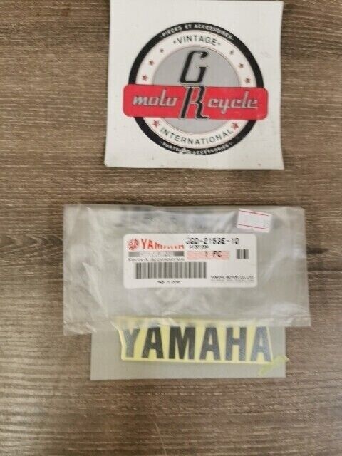 NOS YAMAHA YFM660RLES YFM350FXR YFS200N YAMAHA EMBLEM 3GD-2153E-10-00 Y106