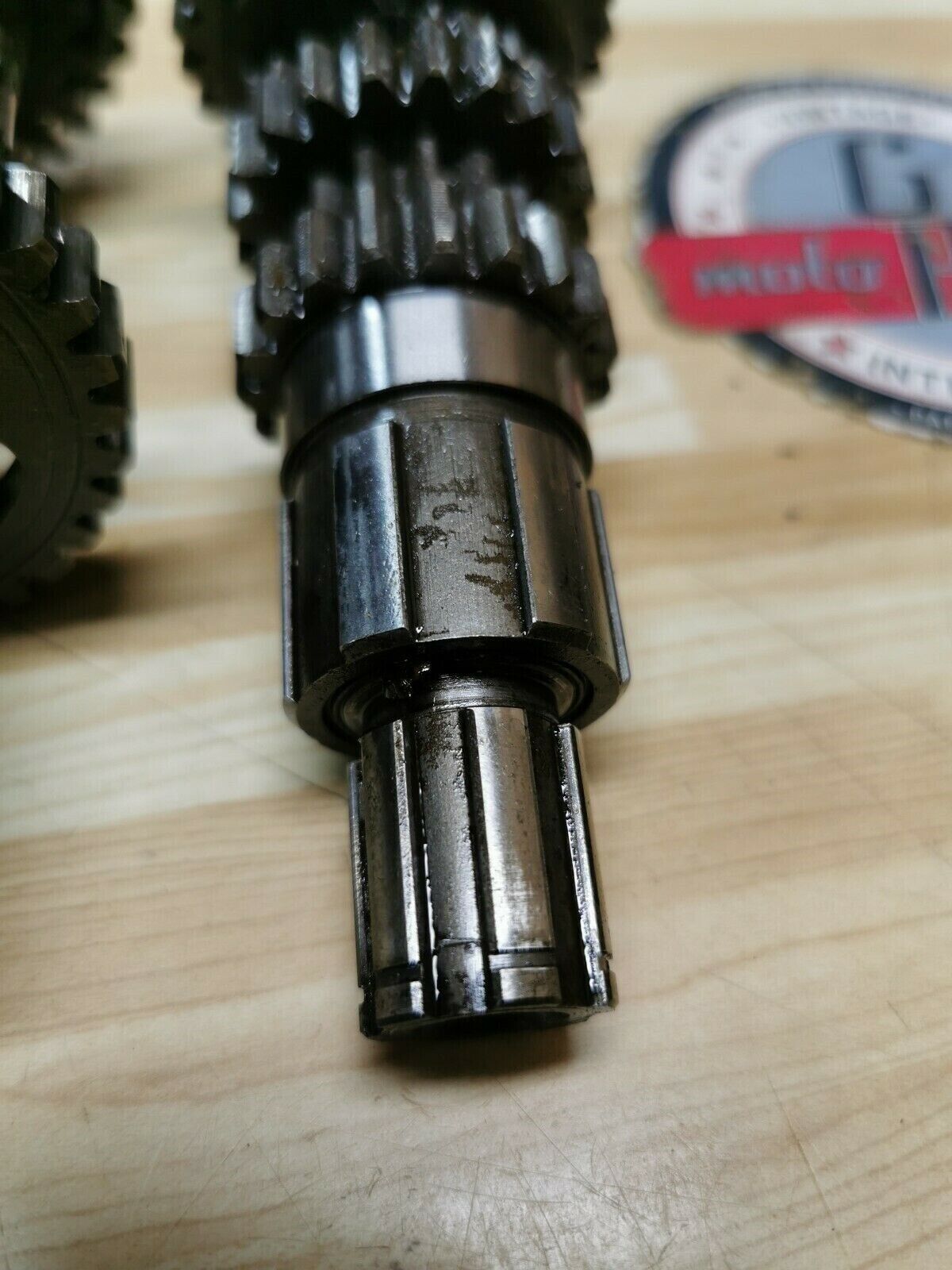 Honda CT125 1977 transmission countershaft mainshaft counter main shaft