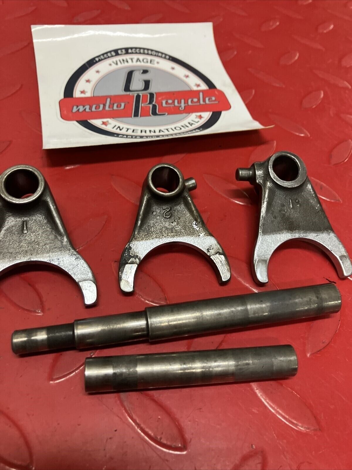 Honda CR250R 1984 Transmission gearshift gear shift forks