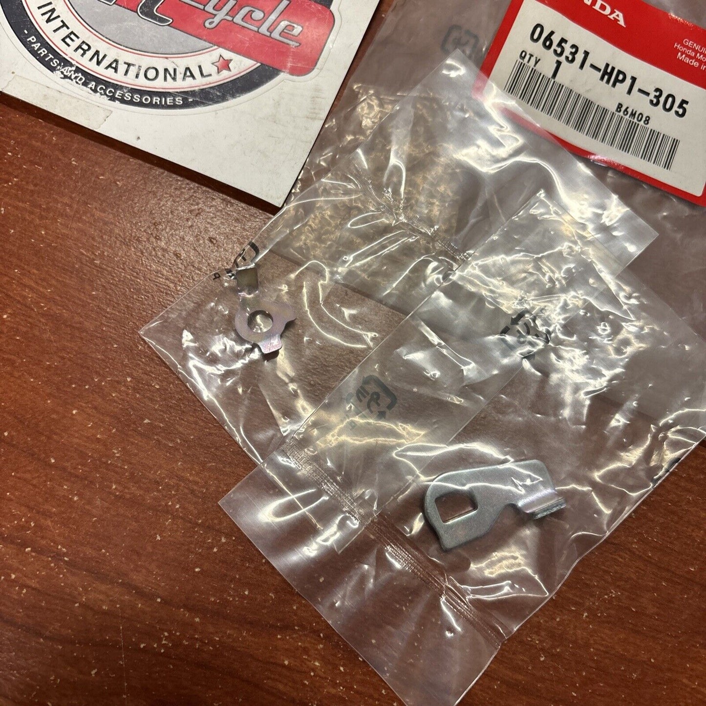 NOS Honda TRX450 THROTTLE ARM LOWER SET 06531-HP1-305 H167