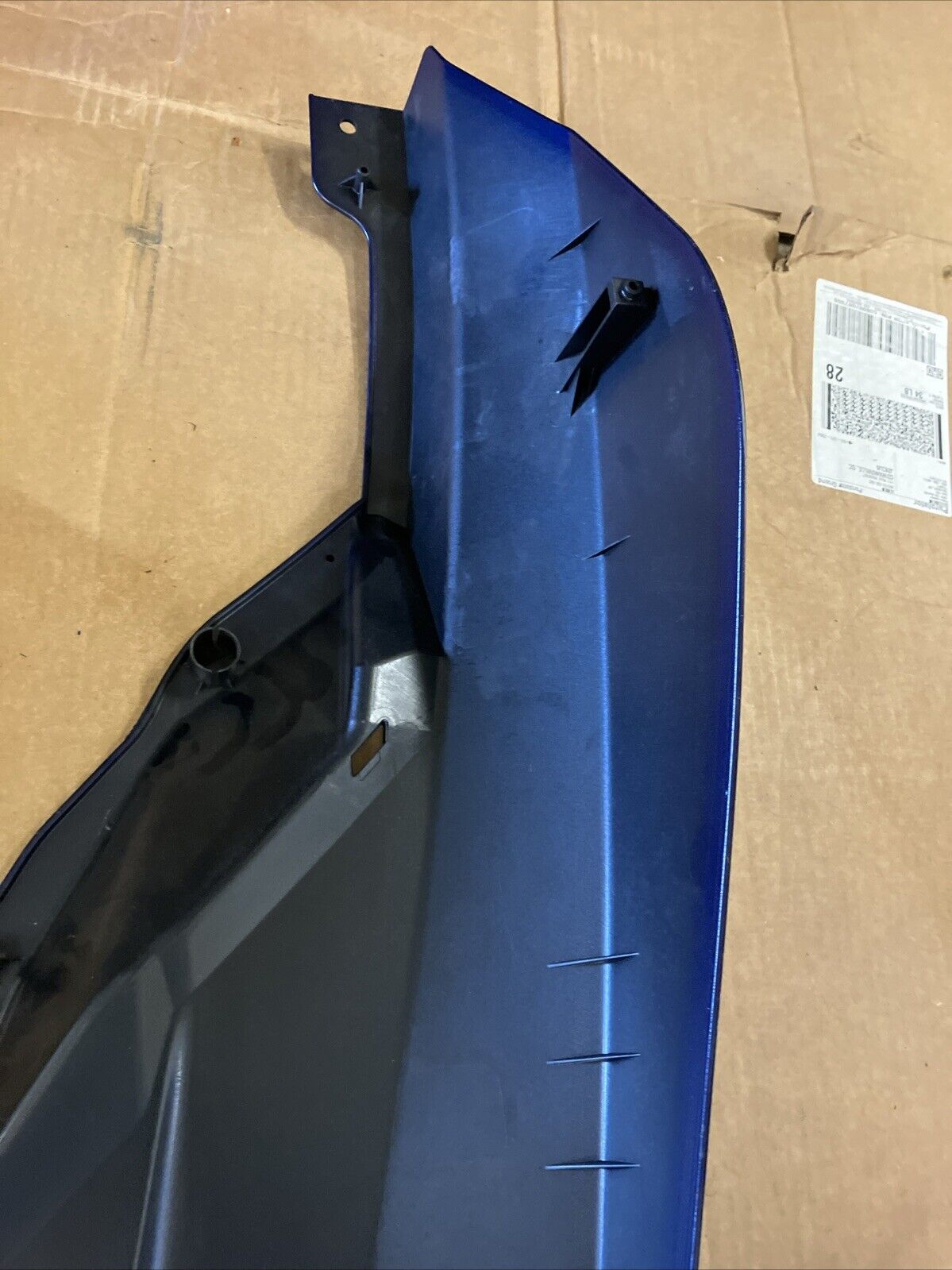 NOS Yamaha Wave Runner FX HO 2013 2014 2015 Engine hatch cover hood blue