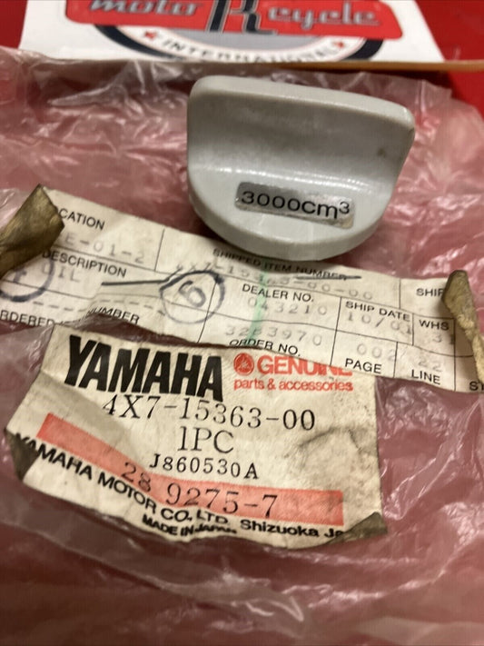 NOS YAMAHA OIL PLUG 4X7-15363-00-00 SUB BY 371-15363-00-00 Y64