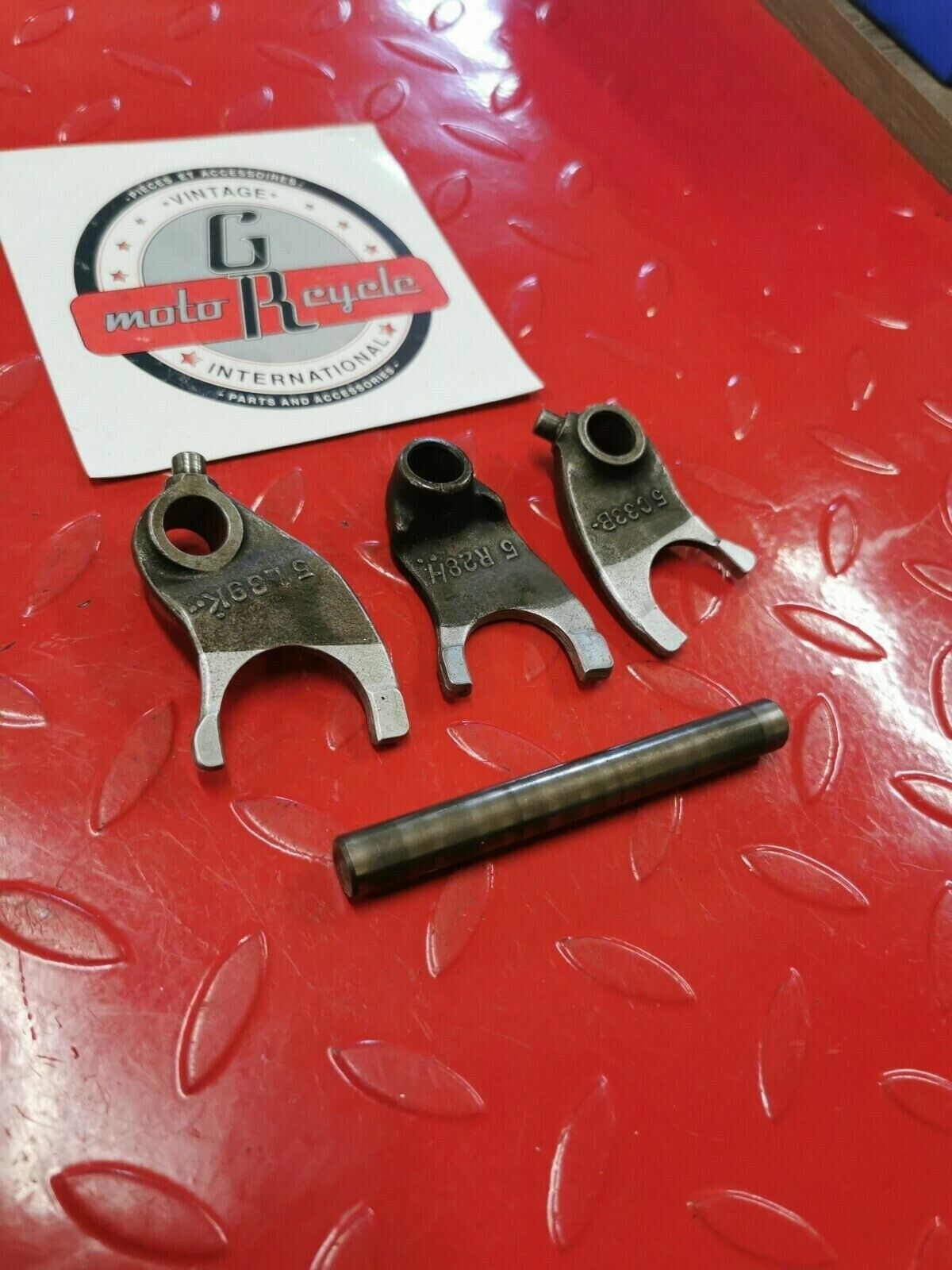 Honda XL100S 1982 transmission gearshift gear shift forks 24221-115-000