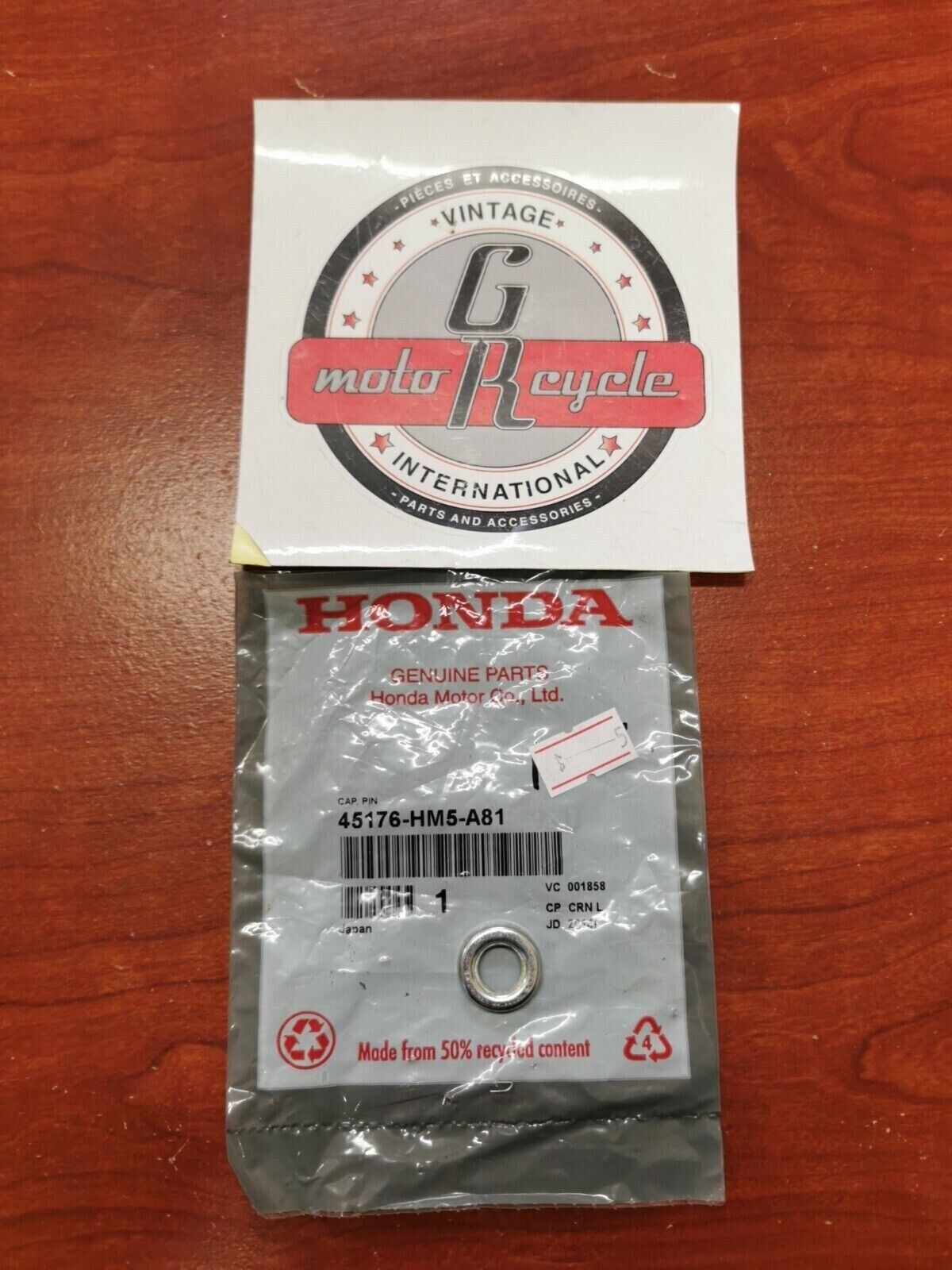 NOS Honda TRX350 TRX300 TRX450 TRX400 TRX650 TRX500 PIN CAP 45176-HM5-A81 H32