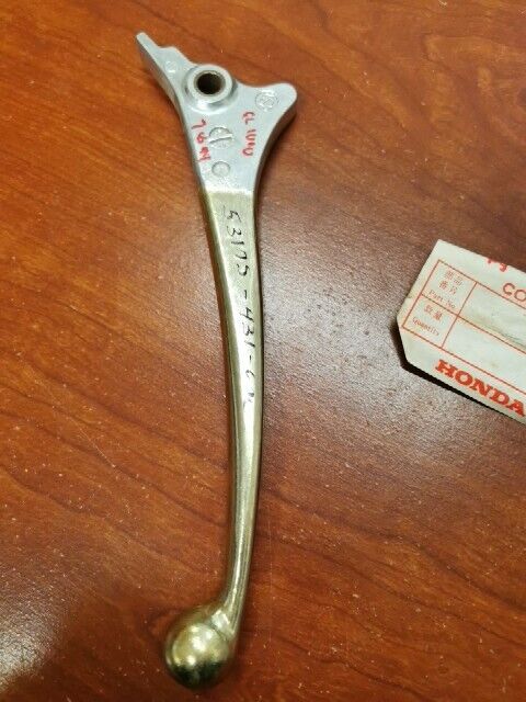NOS Honda CB400 CB750 CX500 HANDLE LEVER 53175-393-771 SUB 53175-431-670 H99