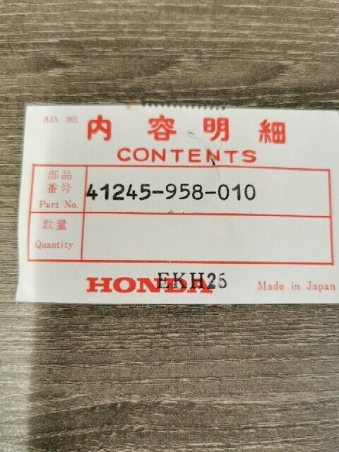 NOS HONDA ATC200 1980 - 1982 Holder Damper 41245-958-010 H157