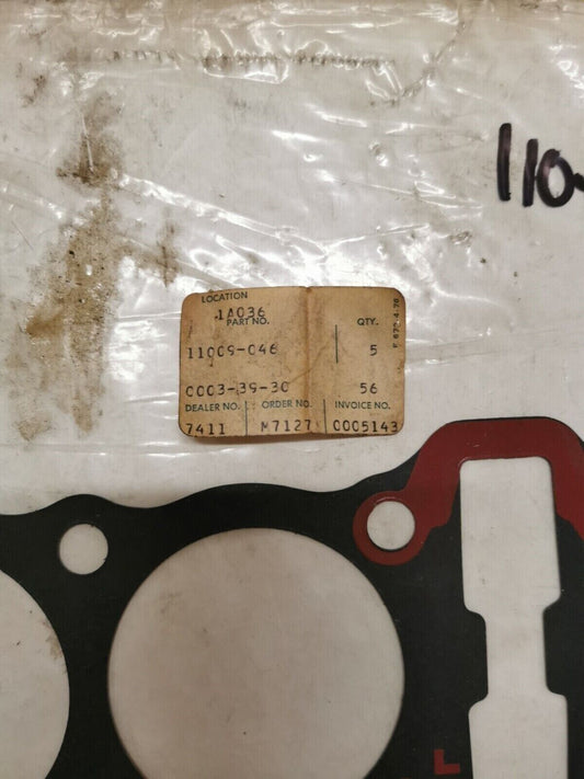 NOS Kawasaki 1977 - 1979 KZ650 CYLINDER BASE GASKET 11009-046 K36