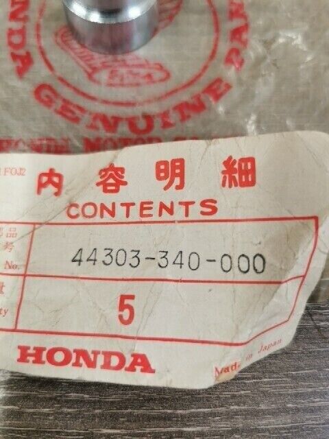NOS HONDA SL350 1972 COLLAR FRONT WHEEL SIDE 44303-340-000 H79
