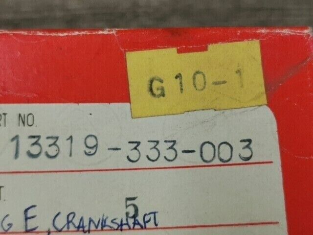 NOS HONDA CB350F 1972 CB400F 1976 1977 BEARING CRANK SHAFT 13319-333-003 H74